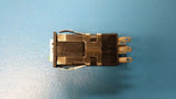 (1PC) AML22CBW2AC HONEYWELL Illuminated Pushbutton Switches SQ 1LED GRN 15V DPDT