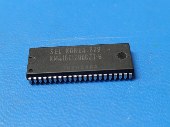(2 PCS) KM416C1200CJ-6 SAMSUNG Fast Page DRAM, 1MX16, 60ns, CMOS, SOJ42