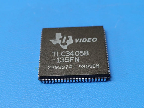 (1 PC) TLC34058-135FN TI Palette DAC, 1280 X 1024 Pixels, CMOS, PLCC-84
