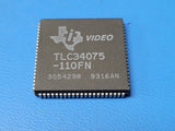 (1 PC) TLC34075-110FN TI Palette DAC, 1024 X 768 Pixels, CMOS, PLCC84