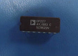 (1PC) OP227AY Amp, 2 Func, 80uV Offset-Max, 8MHz Band Width, BIPolar, CDIP14