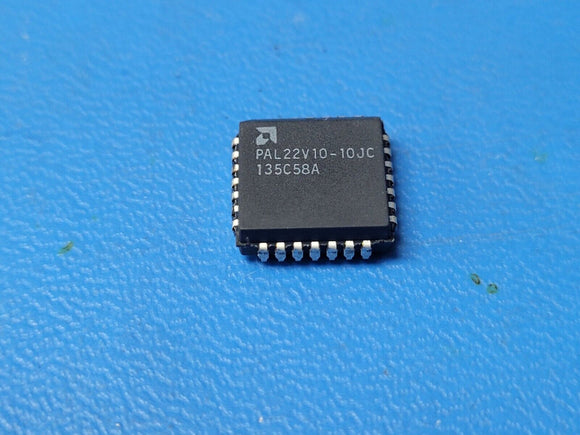 (1 PC) PAL22V10-10JC AMD OT PLD, 10ns, PAL-Type, TTL, PLCC28