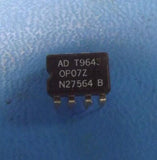 (1PC) OP07Z ANALOG DEVICES Op Amp 1 Circuit CDIP8
