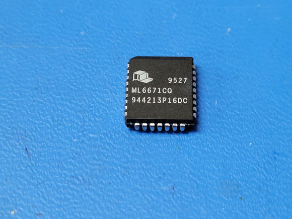 (1 PC) ML6671CQ MICRO LINEAR Ethernet Transceiver, 1-Trnsvr, BICMOS, PLCC32