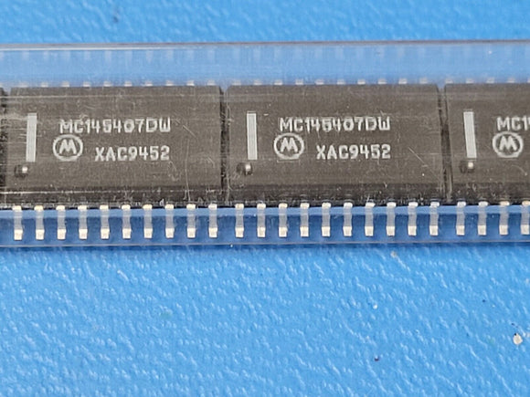 (1 PC) MC145407DW MOT Line Transceiver, 1 Func, 3 Driver, 3 Rcvr, CMOS, SOIC20