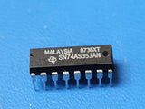 (2 PCS) SN74AS353AN TI Multiplexer, 2-Func, 4 Line Input, TTL, PDIP16
