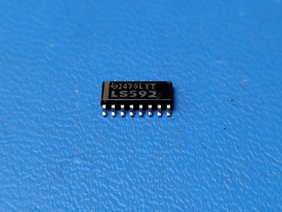 (2 PCS) SN74LS592D TI Counter Single 8-Bit Binary UP 16-Pin SOIC
