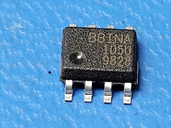 (1PC) INA105KU BB Op Amp 1 Func 500uV Offset-Max 1MHz Band Width BIPolar SOIC8