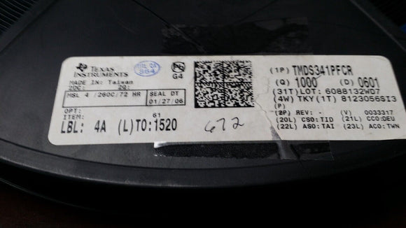 (2 PCS) TMDS341PFCRG4 TI IC 3-TO-1 DVI/HDMI SWITCH 80TQFP ROHS