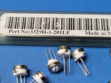 (2 PCS) 3329H-1-201LF BOURNS TRIMMER 200 OHM 0.5W PC PIN TOP ROHS
