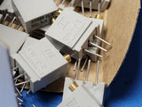 (5 PCS) 67WR200KV Trimmer Resistors - Through Hole 3/8" Squ 200K 10%