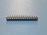 (1PC) FHS-14 Board Connector, 14 Contact(s), 1 Row(s), Female, Straight,