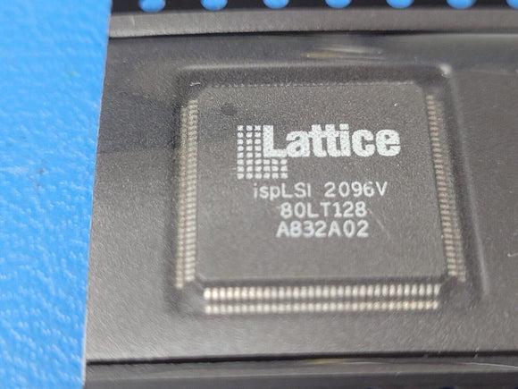 (1 PC) ISPLSI2096V-80LT128 LATTICE EE PLD, 15ns, 96-Cell, CMOS, PQFP128