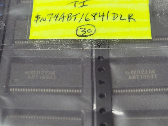 (2 PCS) SN74ABT16841DLR TI Latch Transparent 3-ST 20-CH D-Type 56-Pin SSOP