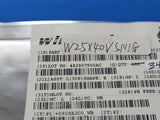 (2 PCS) W25X40VSNIG WINBOND FLASH Memory IC 4Mbit SPI 75 MHz 8-SOIC ROHS
