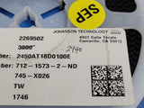 (50 PCS) 2450AT18D0100E Johanson Antennas 2.45 GHz Antenna SMD Resilient ROHS